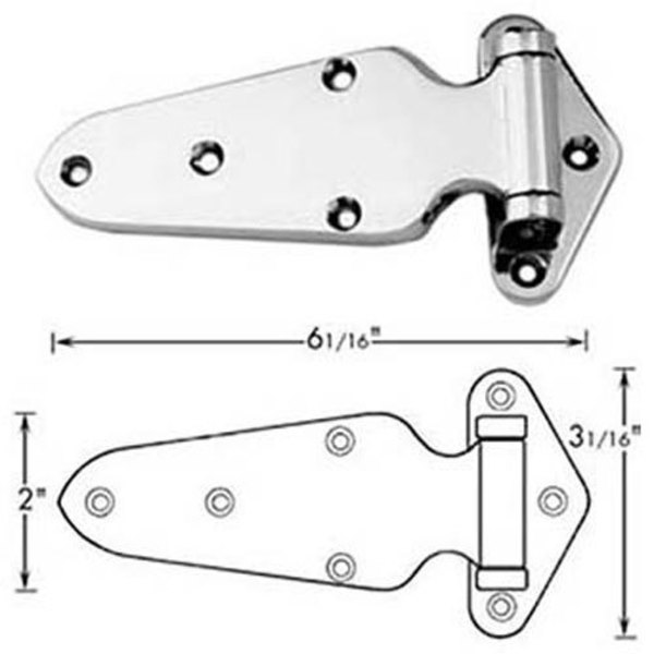 Premco Hinge (1-1/8" Ofst, 6"L) For  - Part# Pr6H1-1/8 PR6H1-1/8